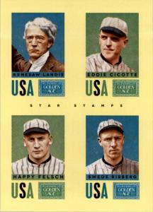 2014 Golden Age Star Stamps - Happy Felsch & More