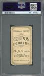 1914 Hughie Jennings T213-2 Coupon Cig Card