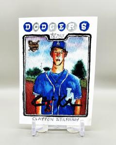 2024 Topps Clayton Kershaw Spotlight Card #100