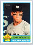 Aaron Judge Yankees 2025 Topps Heritage Card