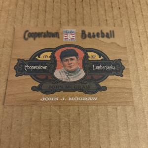 2013 Panini Cooperstown John McGraw Baseball Card