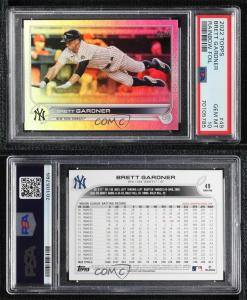 2022 Topps Brett Gardner Rainbow Foil PSA 10