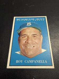 1961 Topps Roy Campanella Most Valuable Player #480