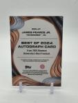 2024 James Pearce Jr. Bowman Best Auto Card