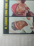 1967 Topps #244 Willie Mays, Hank Aaron Card
