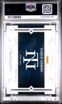 2024 National Treasures Earle Combs Lumber Relic #LLEC