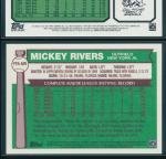 2013 Topps Archives Mickey Rivers Auto Card