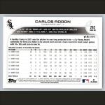 Carlos Rodon 2022 Topps Orange Parallel #282