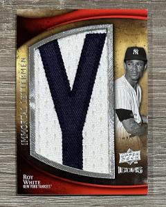 2009 Upper Deck Icons Roy White Immortal Lettermen #/55