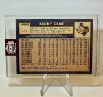 Bucky Dent 3/5 2023 Topps Archives Signature Card