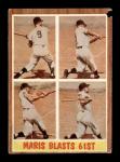 1962 Topps Roger Maris #313 Baseball Card