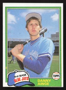 1981 Topps Danny Ainge Rookie Card #727