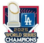 2025 Dodgers World Series Champions Pin - Limited