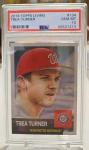 2018 Topps Living Set Trea Turner PSA 10