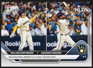 2025 Topps Now #835 Contreras & Chourio Cards