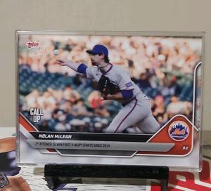 Nolan McLean 2025 Topps NOW Card 651