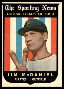 1959 Topps Baseball Cards - Choose Your Card