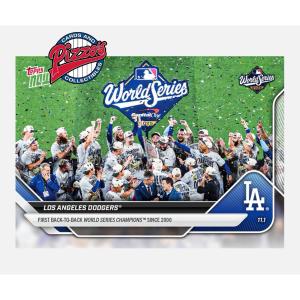 LA Dodgers 2025 World Series Champions Topps Card