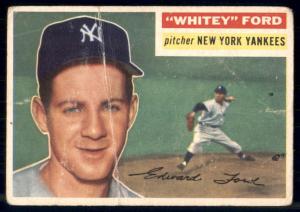 1956 Topps Whitey Ford Card #240