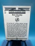 1983 Donruss Ron Guidry Diamond Kings Card #17