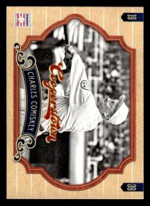 2012 Panini Cooperstown Charles Comiskey Baseball Card