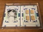 2021 Panini Eddie Collins Quad Bat Relic Card