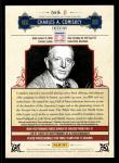 2012 Panini Cooperstown Charles Comiskey Baseball Card