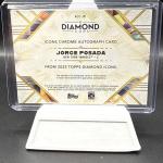 Jorge Posada 2025 Topps Diamond Icons Auto /25