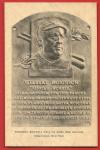 Wilbert Robinson Hall of Fame Plaque Postcard