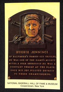 Hughie Jennings Hall of Fame Plaque 1964-Date