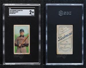 1909-11 T206 Fred Clarke Baseball Card SGC 2