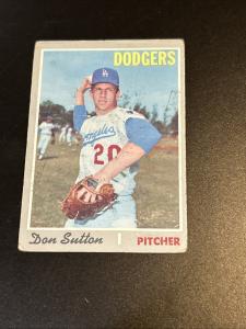1970 Topps Don Sutton Baseball Card #622