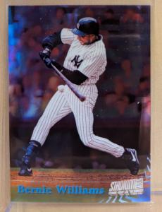 1998 Stadium Club Bernie Williams Yankees Rare Card