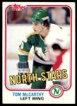1981-82 Topps Tom McCarthy Hockey Card #108