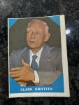 1960 Fleer Clark Griffith #15 Baseball Card