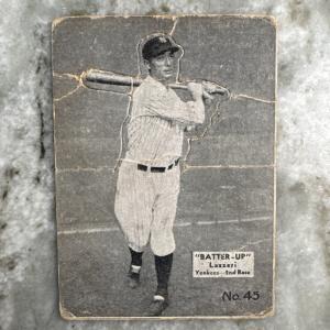 Tony Lazzeri 1934-36 Batter-Up Baseball Card #45