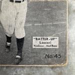 Tony Lazzeri 1934-36 Batter-Up Baseball Card #45