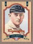 Jesse Burkett 2012 Panini Cooperstown Shortprint Card