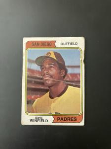 1974 Topps Dave Winfield Rookie Card #456