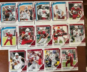 2024 Donruss Arizona Cardinals Team Set 14 Cards