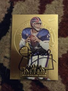 1995 Fleer Ultra Jim Kelly Autographed Card