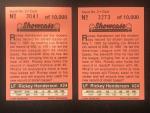 Rickey Henderson 1991 Showcase Baseball Cards #2 2-Pack