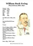 William Buck Ewing - HR Legends Vintage Card