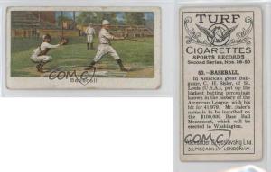 1925 Turf Sports Records George Sisler Baseball Card
