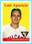 Luis Aparicio Chicago White Sox Art Card 1958