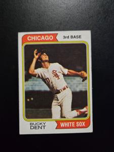 Bucky Dent 1974 Topps Rookie Baseball Card #582
