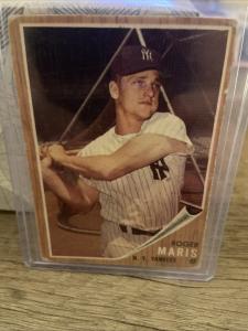 1962 Topps Roger Maris Baseball Card #1
