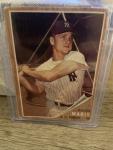 1962 Topps Roger Maris Baseball Card #1