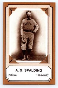 1974 Fleer A.G. Spalding Baseball Card #4