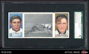 1912 T202 Hassan Mathewson Giants HOF Card